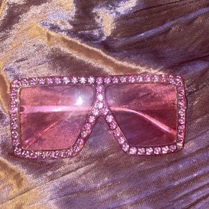 Rhinestone Y2K glasses